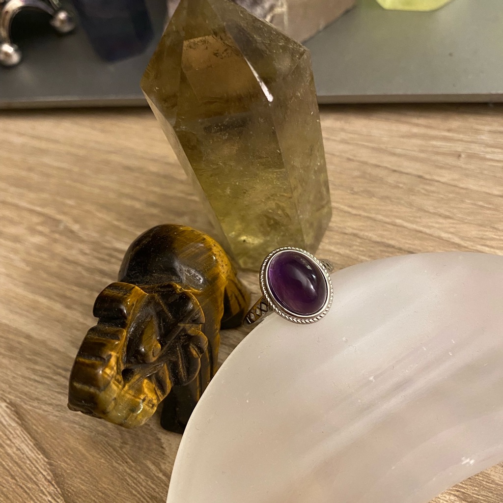 Genuine Amethyst Ring